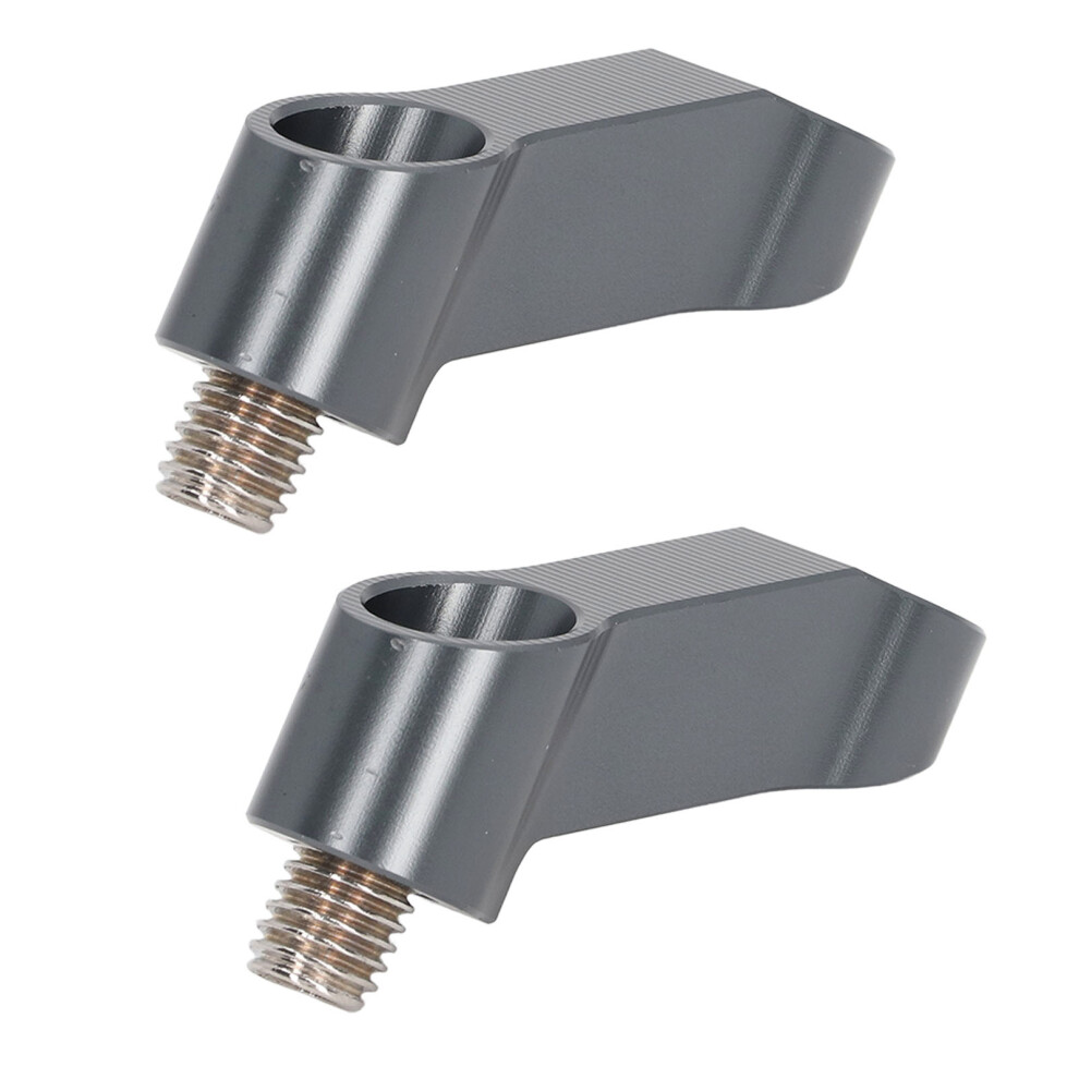 Mirror Mount Risers, Motorcycle Mirror Extenders W/ Adjustable Mirror Position 4 Wider Field Of View, Cnc Aluminum Build Ensures High Strength 9139052768765