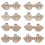 8 Pairs Cat Claw Button Metal Suite Pants 1