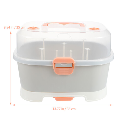 Mlins  Storage Nursing Bottle Organizer Feeding Box Baby Tableware 1