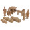 Set Terracotta Con Miniatura E Cavallo Decorativo 11