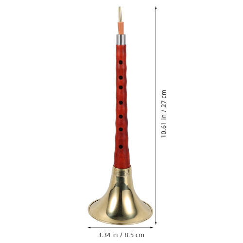 One Set Professional Suona Wood Wind Instrument For Practice 1