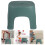 Foot Stool Plastic Step Stool For Bathroom And Toilet 8