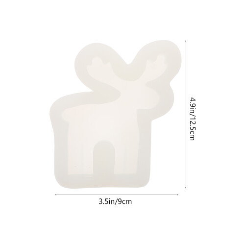1Stk DIY Silikonform Elch Für Handgemachte Duftkerzen 1