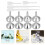 Conjunto De Miniatura Metal Com Conta-Gotas Para Frascos 11