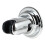 Staffa Doccia in Silicone E ABS Argento Per Doccia Portatile 4