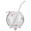 Bicchiere Cocktail A Forma Maiale 220 Ml Con Cannuccia Per Bevande 1