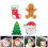 4Pcs Christmas Dishwashing Sponges, Reusable Thick Kitchen Scrubbers 11