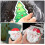 4Pcs Christmas Dishwashing Sponges, Reusable Thick Kitchen Scrubbers 7