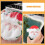 4Pcs Christmas Dishwashing Sponges, Reusable Thick Kitchen Scrubbers 9