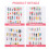 100Pcs Mini Doll Model Decor Simulation Figure Ornament For Kids 6