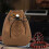 bolsa de couro com cordão para , colar e pulseira 9