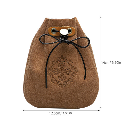 bolsa de couro com cordão para , colar e pulseira 1