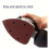 Sanding Sheets 10 Pcs 5Hole SelfAdhesive Triangle Sander Discs 180 Grit Polishing 4