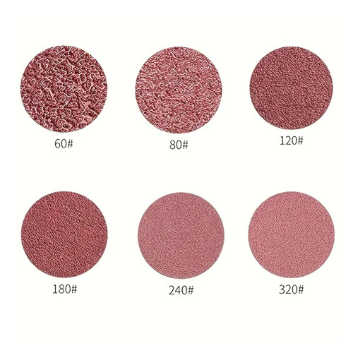 Sanding Sheets 10 Pcs 5Hole SelfAdhesive Triangle Sander Discs 180 Grit Polishing 2