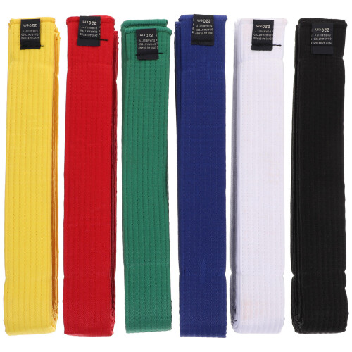 6 De Karatê Algodão Multicoloridas Para Taekwondo 2