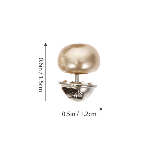 20 pz metallo con perla, sicurezza per , decorative 1