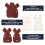 Sanding Sheets 50Pcs Set, Mouse Sanding Sheets Pads, Sand Paper For Sander, Polishing Papers 5