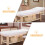 100Pcs Breathable Disposable White Bed Sheets for Home Spa and Massage 6