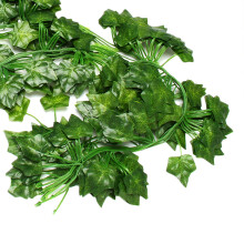 12 Packs of Artificial Ivy Leaf Plant Vine Hanging Wreath Fake Bougainvillea Home Garden Office Wall Decoration Green