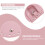 1Set Pink PU DIY Backpack Weaving Kit Durable Handmade Craft Material 11