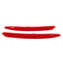 Bumperreflectorset voor 4 voertuigen, veiligheid, ABS-materiaal, achterbumperreflector met verbeterde zichtbaarheid, eenvoudige installatie, geen