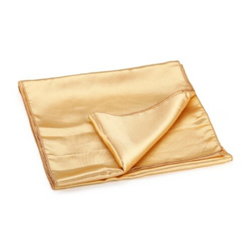 Runner Table Cloth Centre In Satin Gold 30 * 275 cm 1