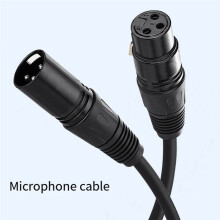 XLR Audio Cable Karaoke Mic Sound Cannon Cable Male to Female XLR Cable XLR Extension Mikrofon Cable 5Meter