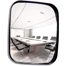 Convex Traffic Mirror Acrylic Safety Mirror WideAngle Clear View for Driveway Garage Outdoor 20x24cm Ref: 7931
