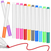 12Pcs Washable Neon Markers For Kids Erasable Chalk Pens