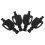 4Pcs Chaves Reposição Para Rato Plástico 1