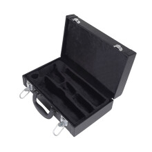 Porta Clarinetto Nero Shockproof in Pelle E Tessuto