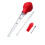 1Conjunto Bomba De Temperos Para Peru Silicone Vermelha Para 7