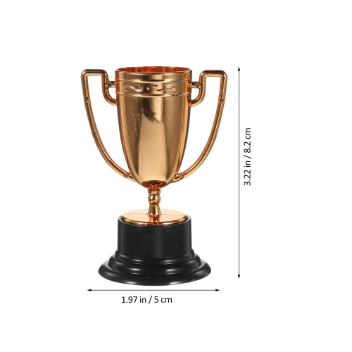 10 Unidades Troféus De Prêmio Plástico Para Crianças 1