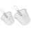 2Pcs Escorredor De Aço Inoxidável Para E 10