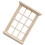 Doll House Window Prop DIY Mini Casa Decoração Com 12 Painéis 8