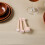 4Pcs Conjunto De Prensador De Torta Madeira Com Face 4
