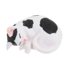 Adorável Estátua De Figura De Gatinho Escultura Decoração Casa