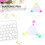 5 Unidades 3 1 Formato Triangular Com Cores Fluorescentes 8