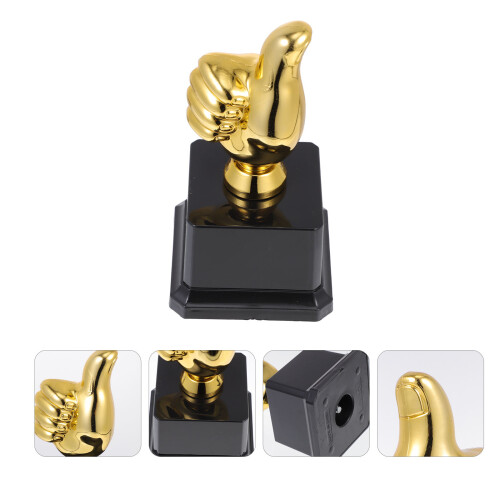 1 Troféu Com Polegar Plástico 2
