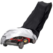 Waterproof Lawn Mower Cover Heavy Duty UV Protection Universal Fit with Drawstring 193x112x64cm