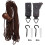 conjunto de acessórios para persianas rolô com corda e peças 11