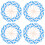 100 Unidades De Madeira Com Da Escócia Para Cupcake 7
