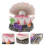1 decoração resina com concha mar e 4