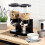 Distributeur de nourriture robuste avec-Trois tasses noires 5