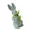 Statue de lapin de pâques en mousse Portable, Accent-Vert 1