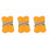 Éponge de bain multi-usage, porte-savon, outil moussant-Orange 1