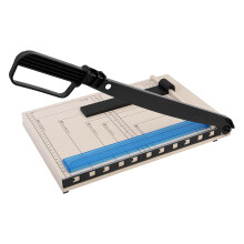 Paper Cutter with Safety Guard, Accurate A4 Paper Trimmer 12Sheet Capacity for Cardstock and Vinyl