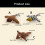 Safe Plush Materials Electric Simulated Bird Toy-chick 3