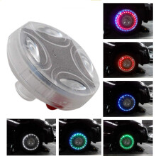 H841843 Car Wheel LED Lights, 4 Modes Flash Light, Waterproof Tyre Valve Cap Kit