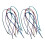 12Pcs Notebook Closure Fixing Elastic Band For Travel Scrapbook 9